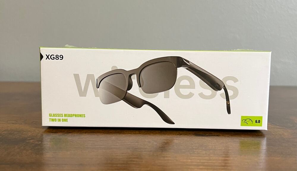 Smart Sun Shades Glasses With Wireless Bluetooth Headphones New in Box - Sealed